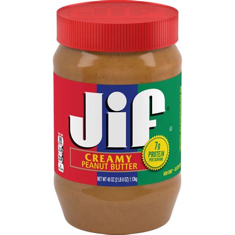 Jif Creamy Peanut Butter, 40-Ounce Jar - Walmart.com - Walmart.com