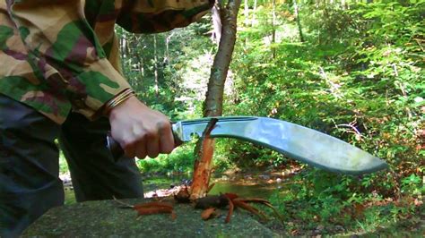 How to Sharpen a Khukuri - YouTube