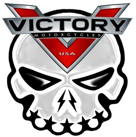 Victory Motorcycles Logo Skull Victory Motorcycles Emblem - caglakasap