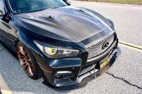 OG Designs Front Splitter (Carbon Fiber) - Infiniti Q50 — Outcast Garage