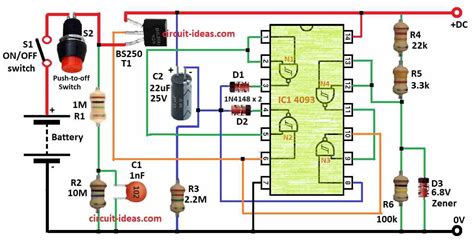 Simple Battery Saver Circuit - Circuit Ideas for You