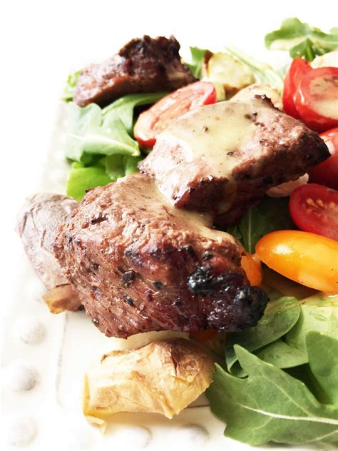 Steak & Potato Salad with Honey Mustard Vinaigrette — The Skinny Fork