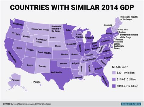 Us Economy Map