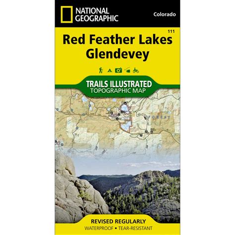 Red Feather Lakes Glendevey Map - Outdoors Geek