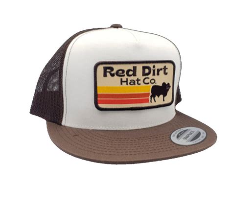 Red Dirt Hat Company Pancho Brown/White Cap