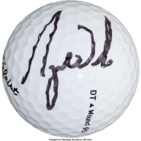 1996 Tiger Woods Signed Golf Ball Dating to First PGA Tournament | Lot #81278 | Heritage Auctions