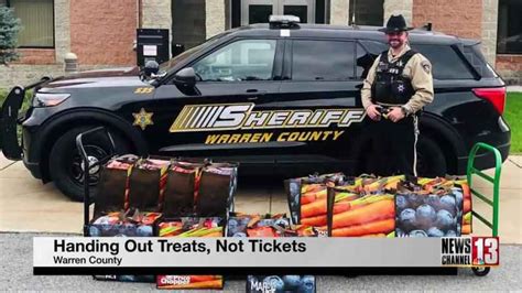 Warren County deputies hope Halloween candy will be community treat ...