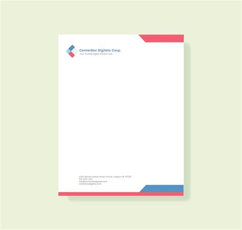 29+ Professional Letterhead Templates in PSD | AI | Pages | InDesign ...