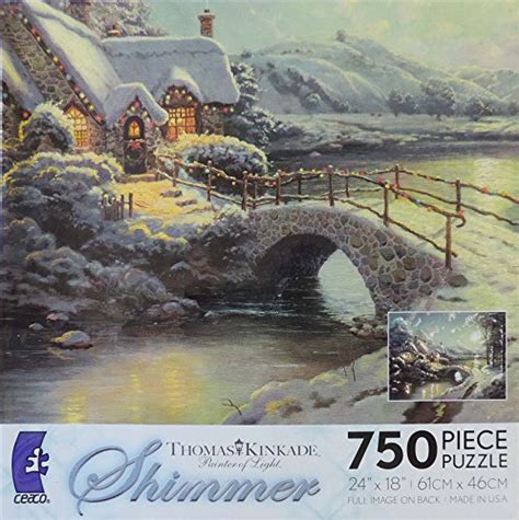 Thomas Kinkade Christmas Puzzles | Discover The Painter of Light