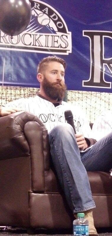 Charlie Blackmon | Great beards, Bearded men, Charlie