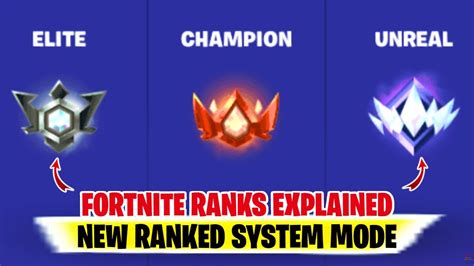 What is FORTNITE RANKED? (How does ranked work in fortnite) | What is Fortnite Ranks? | Fortnite ...