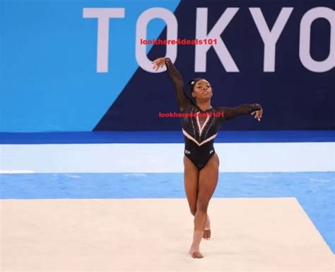 OLYMPICS 2020 PHOTO 8x10 Simone Biles Team USA Women Gymnastics Tokyo ...