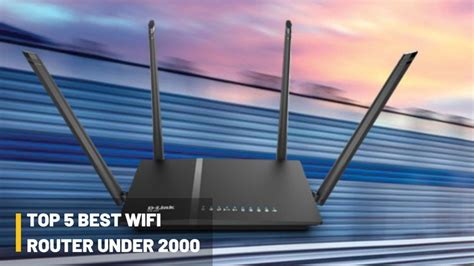 Top 5 Best WiFi Router in India under 2000 budget - Tech Specs Mart