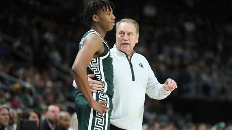 Michigan State HC Tom Izzo: Jeremy Fears set to return to campus