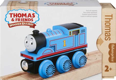 Thomas Friends Fisher-Price Wooden Railway Edward Engine And Coal Car ...