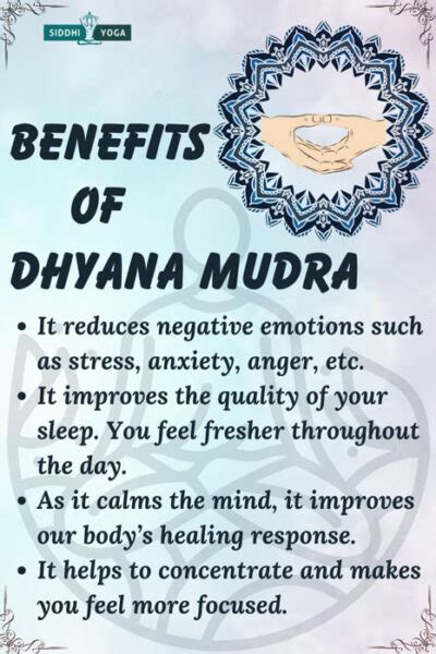 Dhyana Mudra: Meaning, Benefits, & How to Do | Siddhi Yoga