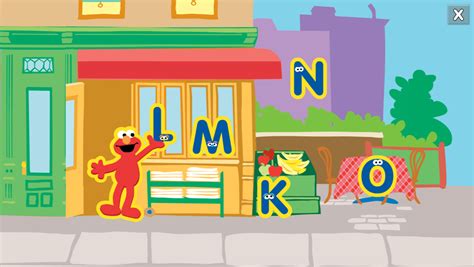 🕹️ Play Sesame Street Alphabet Hunt Game: Free Online Sesame Street A B ...