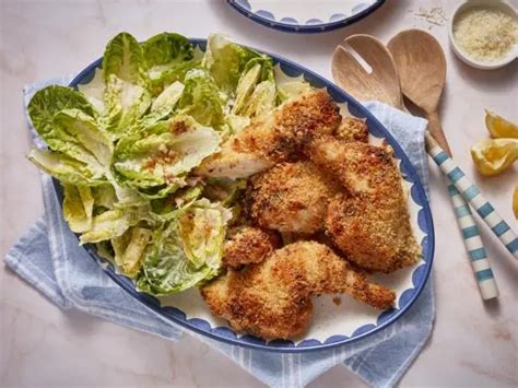 Caesar Salad Roast Chicken Recipe | Food Network