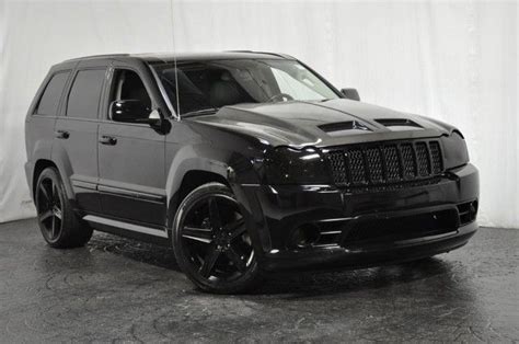 Black on Black ON BLACK JEEP SRT8 | Jeep srt8, Jeep grand cherokee srt ...