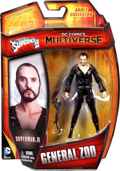 DC Superman DC Comics Multiverse General Zod 4 Action Figure Superman II Mattel Toys - ToyWiz