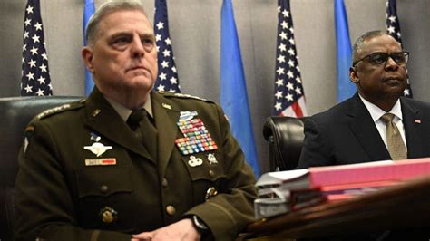 Mark Milley and former CENTCOM commander to face grilling in Congress ...