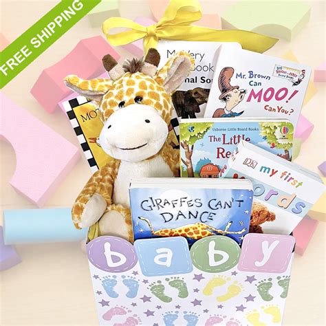 Classic Baby Books Gift Box: Gender Neutral Design for Baby Boys/Girls – Gifts Fulfilled