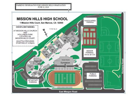 MHHS Campus Map - Mission Hills High School