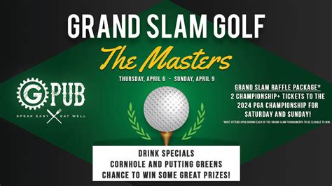 Grand Slam Golf: The Masters | Providence Media