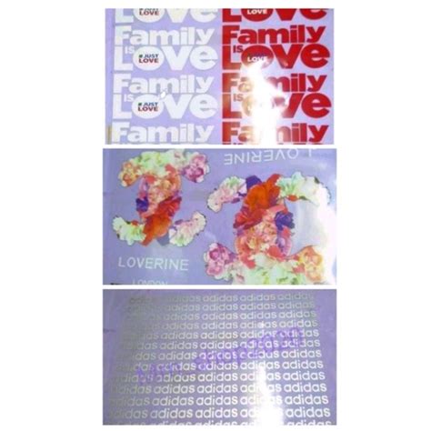 HEAT PRESS STICKERS ️IRON STICKERS TO ATTACH // PER PIECE // CHOOSE YOUR TRIAL DESIGN ️ | Shopee ...