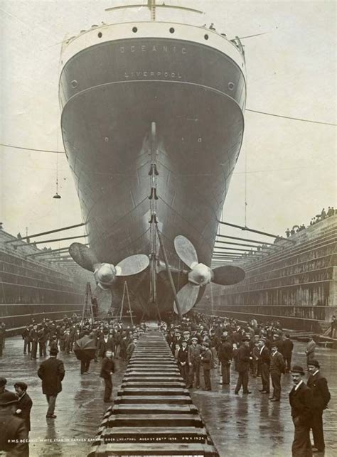 RMS Oceanic, Liverpool Liverpool Docks | Titanic, Ocean, Rms titanic