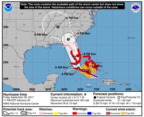 National Hurricane Center - 11:00 PM Advisory : TropicalWeather