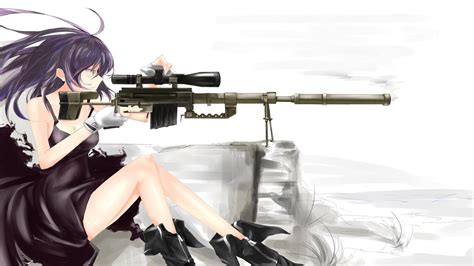 Anime Girl Gun Ps4 Wallpapers - Wallpaper Cave