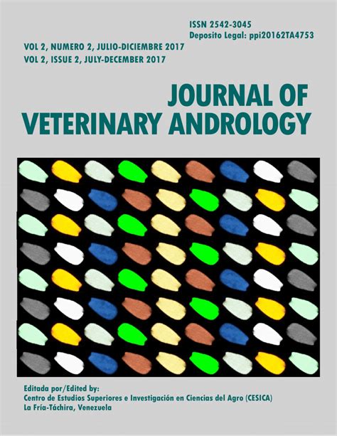 (PDF) JOURNAL OF VETERINARY ANDROLOGY VOL 2, ISSUE 2, 2017