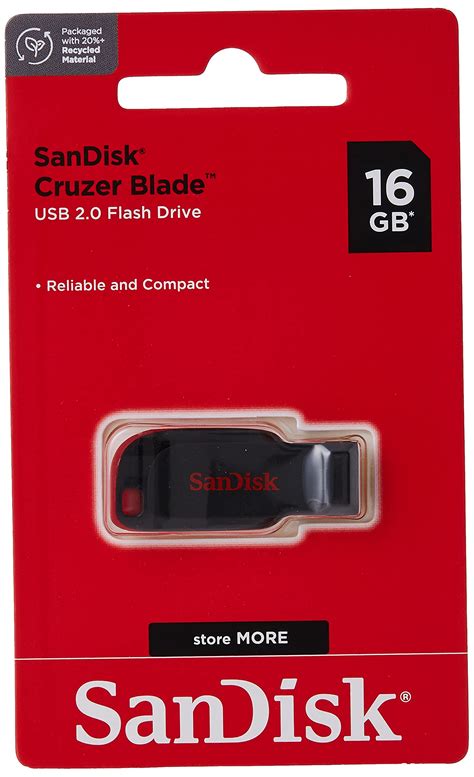 Buy SanDisk Cruzer Blade 16GB USB 2.0 Flash Drive Online at ...