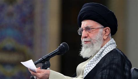 Iran's Supreme leader Ayatollah Ali Khamenei calls for revolutionary reconstruction of country's ...