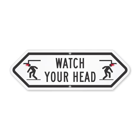 Watch Your Head Signs | Low Headroom Warning Signs