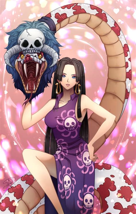 Empress Boa Hancock Fan Art (Updated) : r/OnePiece