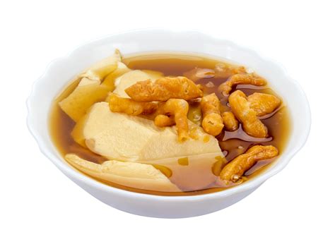 Free bean curd jelly dessert in ginger isolated 20482058 PNG with ...
