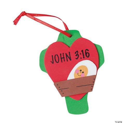 John 3:16 Christmas Ornament Craft Kit - Discontinued