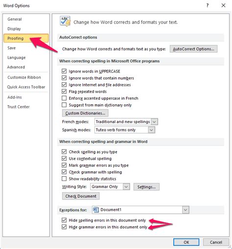 How to Remove Red Underline in Word 2013 / 2010 / 2007