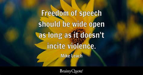 Top 10 Freedom Of Speech Quotes - BrainyQuote