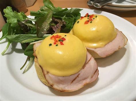 Eggs Benedict, Breakfast, Osaka, sarah beth, food and drink, food, plate, healthy eating ...