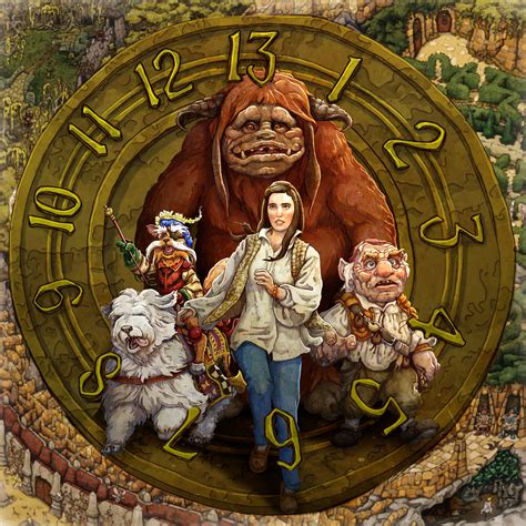 Johnny Fraser-Allen - Labyrinth Board Game Illustration