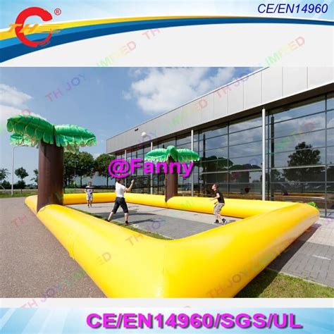 16x8m outdoor inflatable BEACH FOOTVOLLEY, Inflatable Beach (foot ...