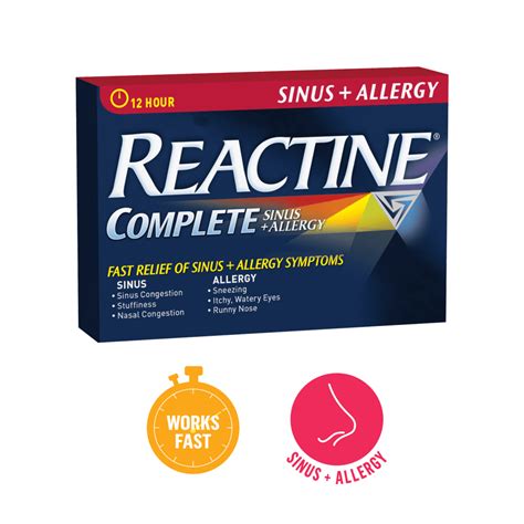 Allergy and Sinus Relief | REACTINE®