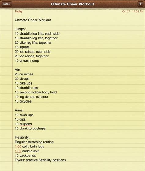 Pin by Madison Krause on Cheer ♥ | Cheer workouts, Cheer flexibility, Cheerleading workouts