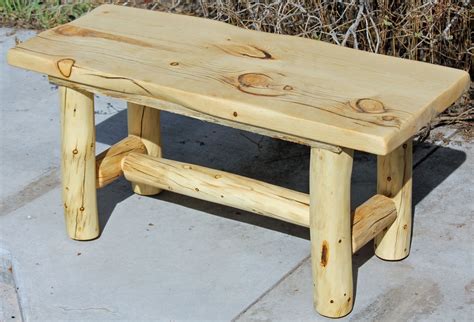 Hand Crafted Rustic Log End Tables, Nightstands And Coffee Tables by ...