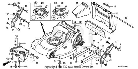 Honda Lawn Mower Engine Diagram / Honda HRS216K2 PDAA LAWN MOWER, USA, VIN# MZBZ-6300001 TO MZBZ ...