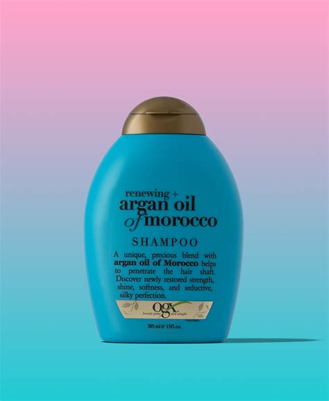 Renewing + Argan Oil of Morocco Hair Restoring & Strengthening Shampoo 13 fl oz | OGX Beauty