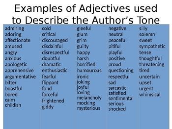 Identifying the Author's Tone in Songs and Poetry by Teaching ADD Style